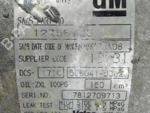 AC compressor SAAB 9-5 Estate (YS3E) 1.9 TiD | BP20425418M34 
