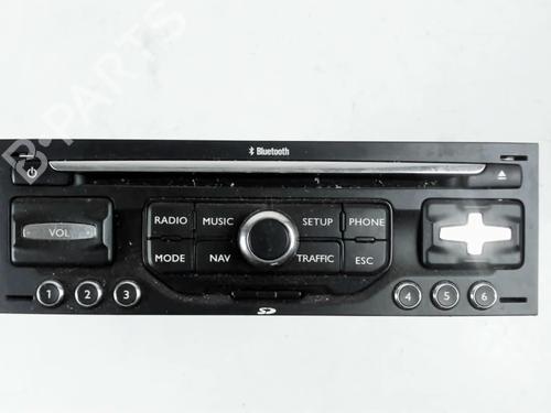 Bilradio PEUGEOT 3008 I MPV (0U_) 1.6 HDi (114 hp) 29375143
