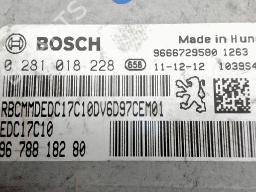 Engine control unit (ECU) PEUGEOT PARTNER Box Body/MPV 1.6 HDi | BP40612285M57  - Image 5