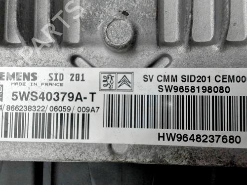 Engine control unit (ECU) PEUGEOT 407 Coupe (6C_) 2.7 HDi | BP38787565M57 - Image 2