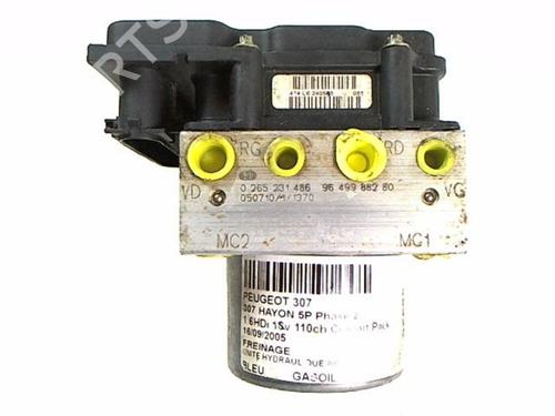 ABS Bremseaggregat PEUGEOT 307 (3A/C) 1.6 HDi 110 (109 hp) 20467390