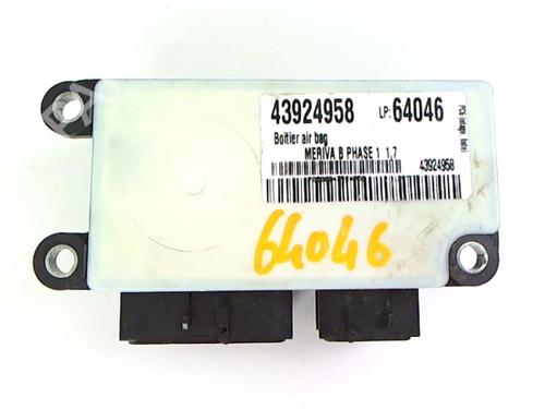 Used ECU airbags ECU airbags OPEL MERIVA B MPV (S10) 1.7 CDTI (75) (110 hp) 20391675 20391675