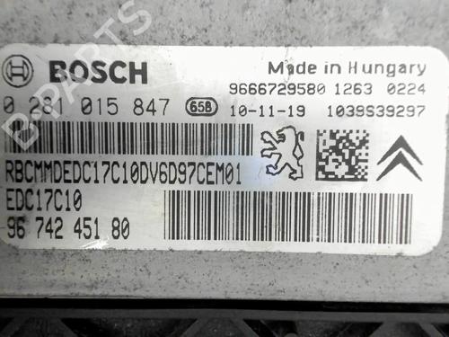 Engine control unit (ECU) CITROËN C3 Picasso (SH_) 1.6 HDI 90 | BP29513895M57 