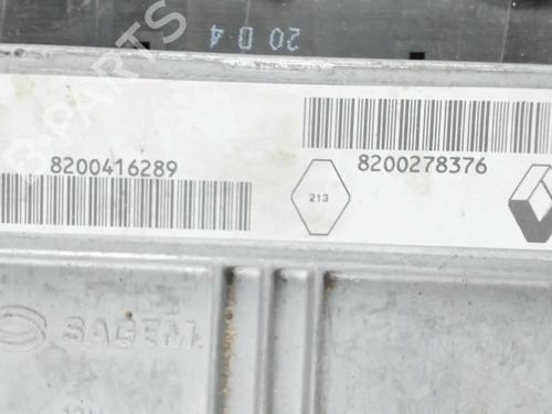 Engine control unit (ECU) RENAULT LAGUNA II (BG0/1_) 1.8 16V (BG06, BG0J, BG0M) | BP23778269M57  - Image 5