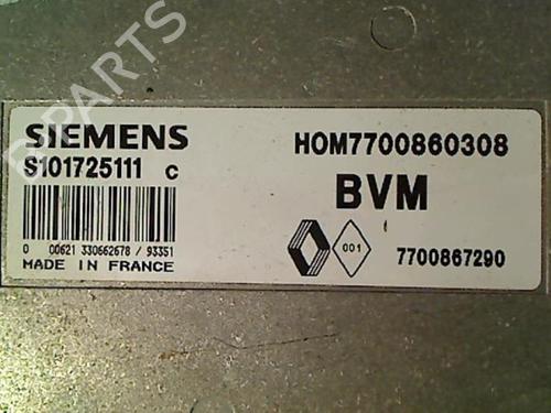 Engine control unit (ECU) RENAULT LAGUNA I (B56_, 556_) 1.8 (B56Z) | BP21232798M57 