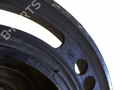 Pulley OPEL ZAFIRA A MPV (T98) 2.0 DI 16V (F75) | BP20470589M122 