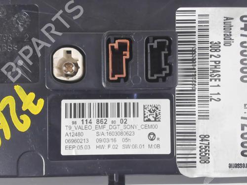 Radio PEUGEOT 308 II (LB_, LP_, LW_, LH_, L3_) 1.2 THP 110 | BP20445064E6 
