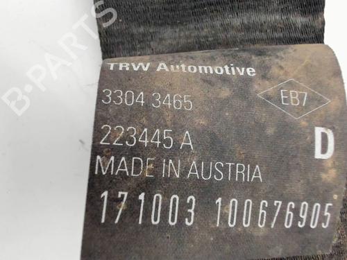 Front right seatbelt RENAULT KANGOO (KC0/1_) 1.5 dCi (KC08, KC09) | BP34104619I25  - Image 6