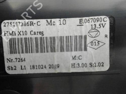 Climate control RENAULT ZOE (BFM_) ZOE | BP25222087I5 