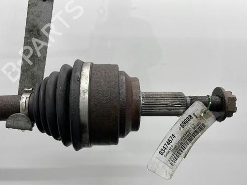 Used Right rear driveshaft Right rear driveshaft JEEP GRAND CHEROKEE IV (WK, WK2) 3.0 CRD V6 4x4 (190 hp) 20463331 20463331