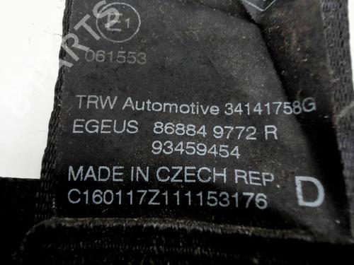 Front right seatbelt RENAULT TRAFIC III Van (FG_) 1.6 dCi 115 (FGMD) | BP31871631I25 - Image 5