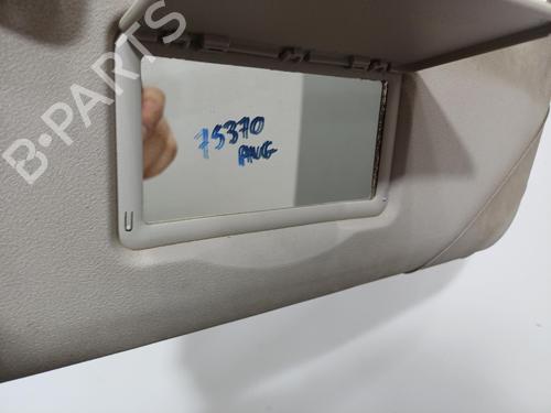 Left sun visor PEUGEOT 307 (3A/C) 2.0 HDi 90 | BP38024101I1 - Image 2