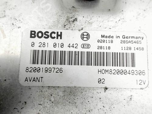 Motorstyringsenhed RENAULT MEGANE I (BA0/1_) 1.9 dTi (BA08, BA0N) | BP30308349M57