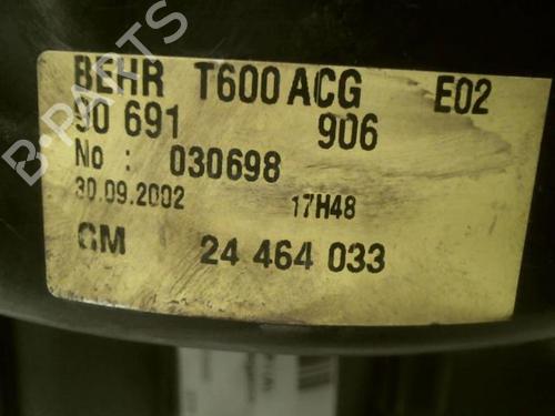 Used Heater blower motor OPEL ZAFIRA A MPV (T98) 2.0 DTI 16V (F75) (101 hp) 20434118