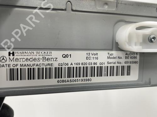 Radio MERCEDES-BENZ B-CLASS Sports Tourer (W245) B 180 CDI (245.207) | BP25404922E6 