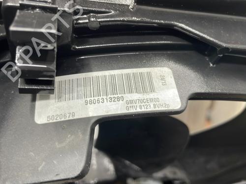 Used Radiator fan Radiator fan CITROËN C4 Picasso II 1.6 HDi / BlueHDi 115 (115 hp) 21384891 21384891