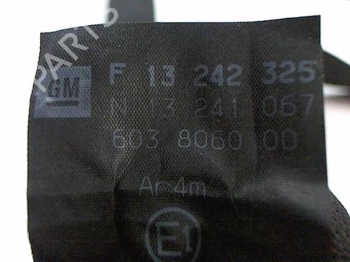 Used Rear left belt tensioner OPEL ASTRA H Estate (A04) 1.6 (L35) (116 hp) 20444762