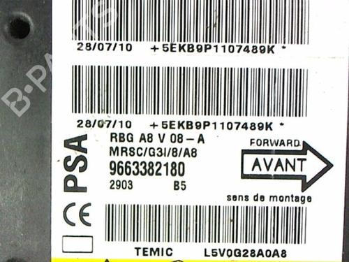 ECU airbags CITROËN C3 I (FC_, FN_) 1.4 i | BP20410429M53 