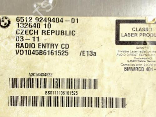 Used Radio BMW 1 (E87) 118 d (143 hp) 20442913