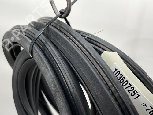 Rubber door seal VW POLO VI (AW1, BZ1, AE1) 1.6 TDI | BP24810073C142 