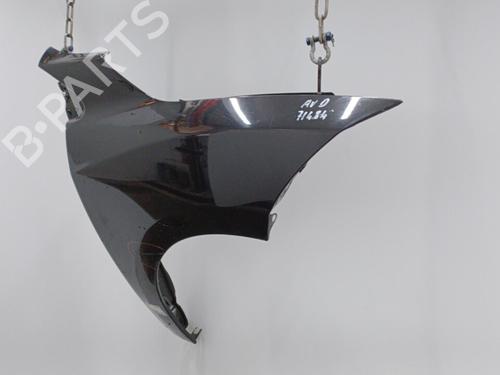 Right front fenders RENAULT MEGANE III Hatchback (BZ0/1_, B3_) 1.5 dCi | BP22102564C42 
