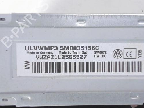 Used Radio VW POLO V (6R1, 6C1) 1.2 TDI (75 hp) 20390313