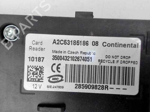 Used Card reader Card reader RENAULT MEGANE III Grandtour (KZ0/1) 1.4 TCe (KZ0F, KZ1V) (130 hp) 29212748 29212748