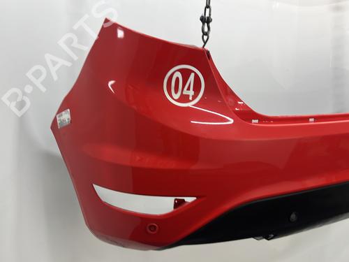 Rear bumper FORD FIESTA VI (CB1, CCN) 1.5 TDCi | BP30137065C8 