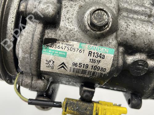 Used AC compressor AC compressor PEUGEOT 207 CC (WD_) 1.6 16V (120 hp) 27499758 27499758