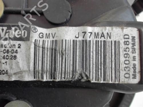 Varmeblæser RENAULT MODUS / GRAND MODUS (F/JP0_) 1.5 dCi (FP0E, JP0E) | BP20472285M62 