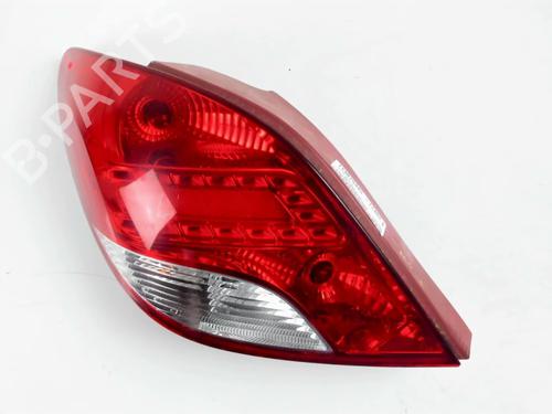 Used Left taillight PEUGEOT 207 (WA_, WC_) 1.4 HDi (68 hp) 29844294
