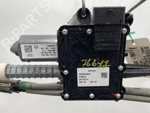 Electric handbrake PEUGEOT 3008 I MPV (0U_) 1.6 HDi | BP29291351E5 