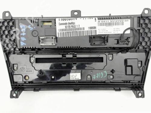 Climate control BMW X3 (F25) xDrive 20 d | BP28361793I5 - Image 4