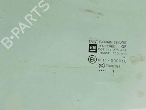 Front left door window OPEL MERIVA B MPV (S10) 1.7 CDTI (75) | BP20446285C18 
