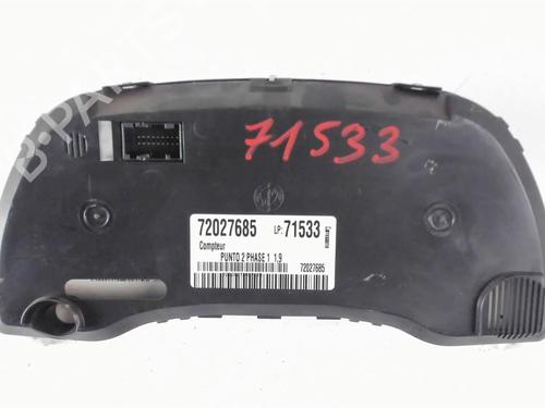 Instrument cluster FIAT PUNTO (188_) 1.9 JTD 80 (188.237, .257, .337, .357) | BP20446004C47 
