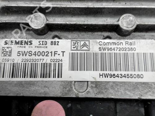 Engine control unit (ECU) CITROËN C3 I (FC_, FN_) 1.4 HDi | BP28361851M57 