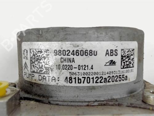 ABS pump CITROËN C3 II (SC_) 1.4 HDi 70 (SC8HZC, SC8HR0, SC8HP4) | BP20465585M43 