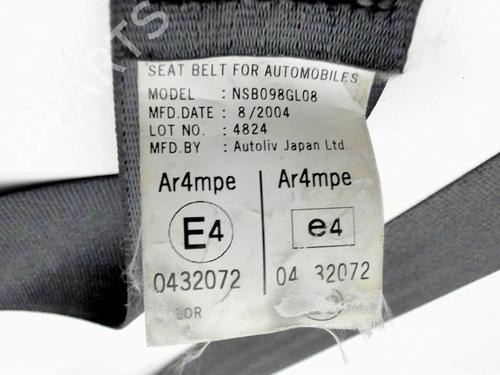 Used Front left seatbelt Front left seatbelt 37275164 37275164