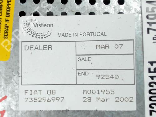 Radio FIAT STILO (192_) 1.9 JTD (192_XE1A) | BP20427894E6 