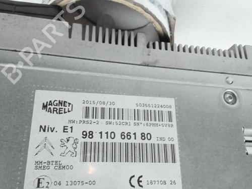 Used Radio Radio PEUGEOT 208 I (CA_, CC_) 1.2 VTI 82 (82 hp) 39733469 39733469