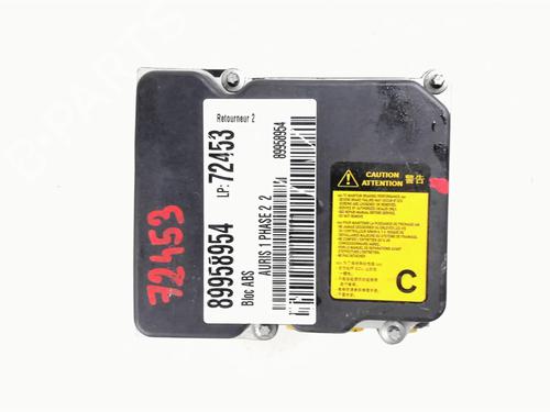 Used ABS pump ABS pump TOYOTA AURIS (_E15_) 2.0 D-4D (ADE150_, ADE150R) (126 hp) 20417559 20417559