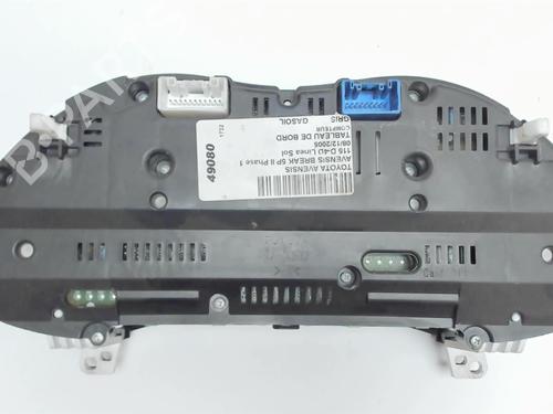 Instrument cluster TOYOTA AVENSIS Estate (_T25_) 2.0 D-4D (CDT250_, CDT250R) | BP20456465C47