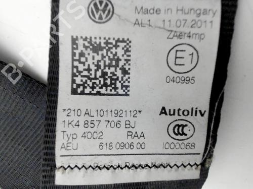 Front right seatbelt VW GOLF VI (5K1) | BP37652567I25 - Image 5