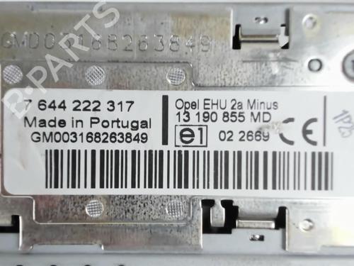 Radio OPEL MERIVA A MPV (X03) 1.7 CDTI (E75) | BP25926828E6 