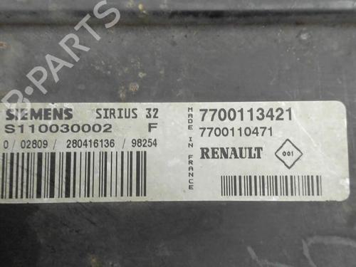 Engine control unit (ECU) RENAULT LAGUNA I (B56_, 556_) 1.6 16V (B568, B561) | BP24319844M57 