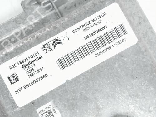 Used Engine control unit (ECU) Engine control unit (ECU) PEUGEOT 208 I (CA_, CC_) 1.2 VTI 82 (82 hp) 31053270 31053270