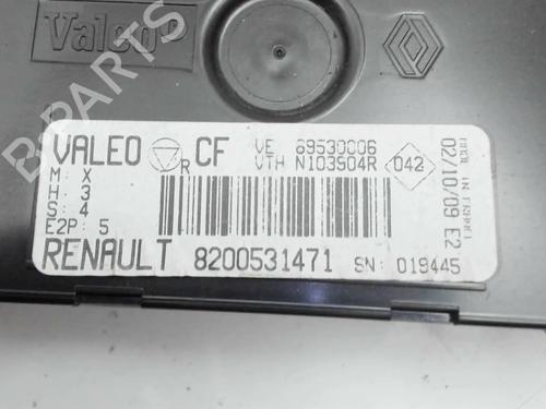 Climate control RENAULT CLIO II (BB_, CB_) 1.5 dCi (B/CB3M) | BP20419475I5 