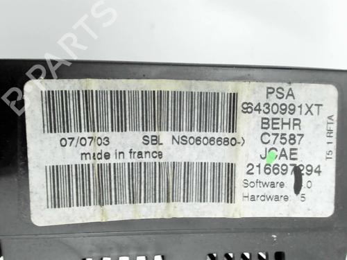 Climate control PEUGEOT 307 CC (3B) 2.0 16V | BP21237021I5 