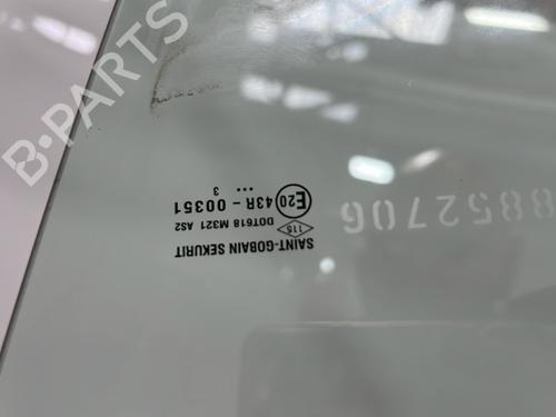 Front left door window DACIA SANDERO II 1.5 dCi | BP27985286C18