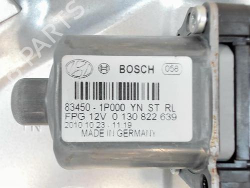 Rear left window mechanism KIA VENGA (YN) 1.6 CRDi 115 | BP20420714C24 